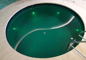 Fibre optic wall lights - Spa retreat 
