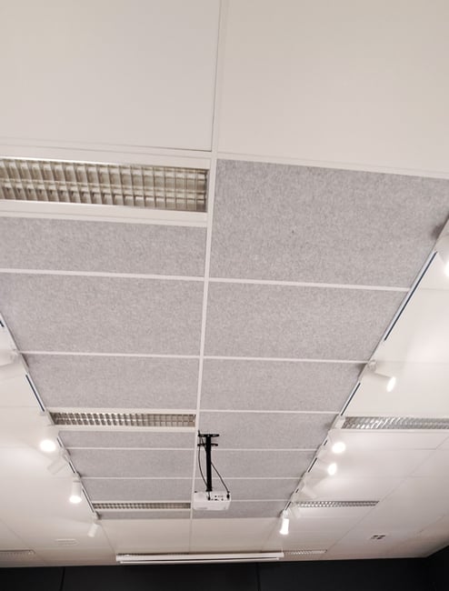 StarEFX Acoustic Panel Suspended Ceiling Installation